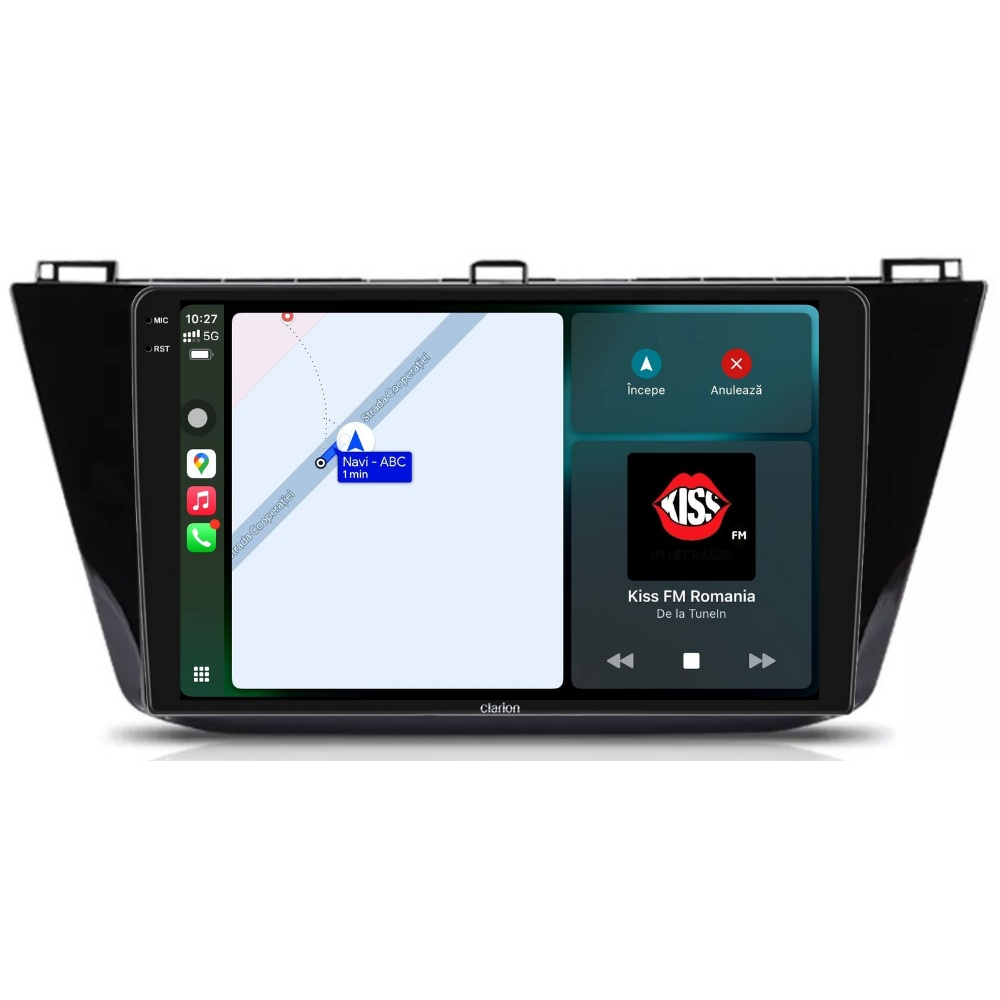 Navigatie CLARION VW Tiguan 2 2016-2023 2K 4GB 64GB 8 CORE [2]