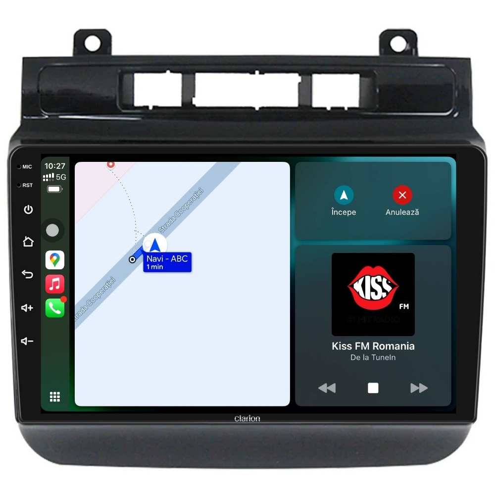 Navigatie CLARION VW Touareg 7P 2010-2018 9 inch 2GB 32GB 4 CORE [2]