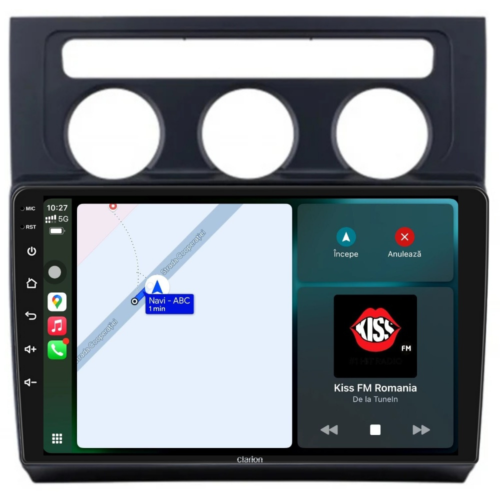 Navigatie CLARION VW Touran 1 2003-2010 10 inch 2GB 32GB 4 CORE [2]