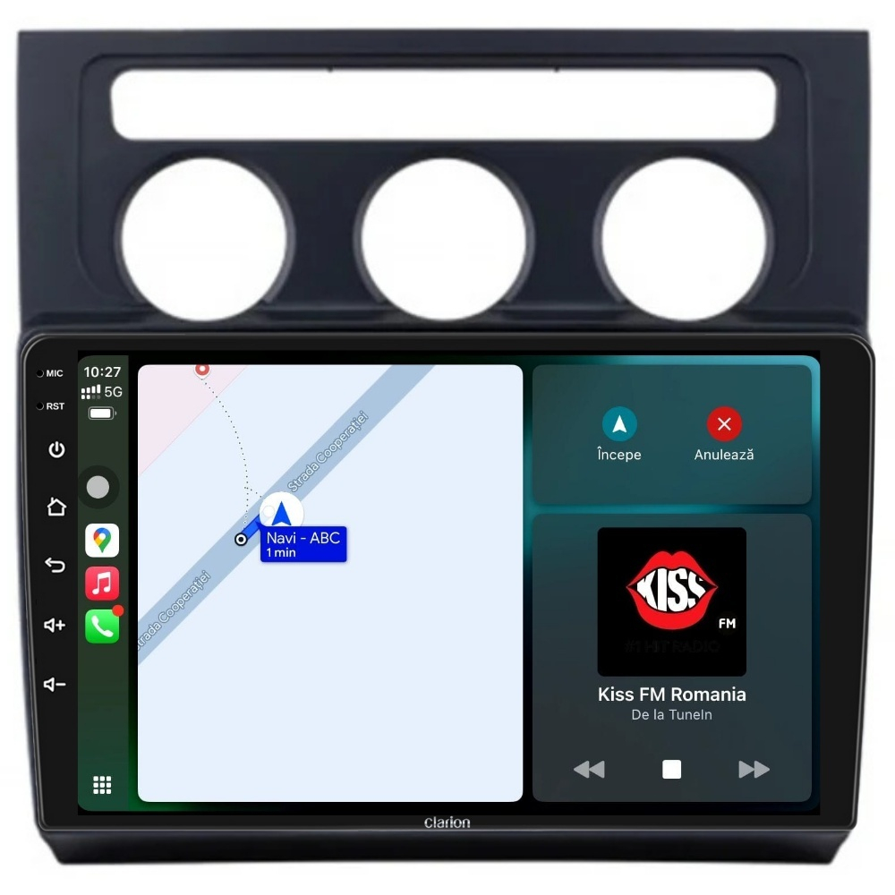 Navigatie CLARION VW Touran 1 2003-2010 10 inch 2GB 32GB 8 CORE [2]