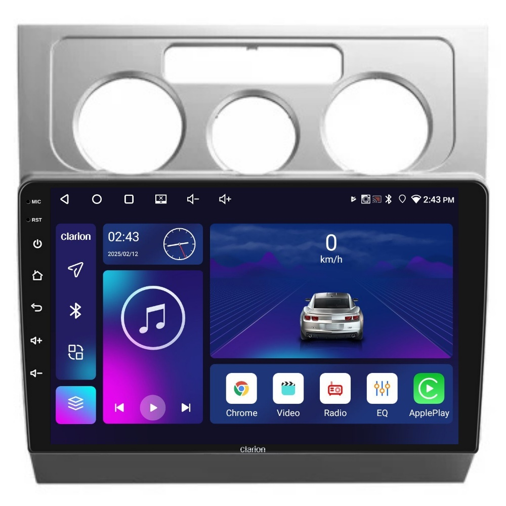 Navigatie CLARION VW Touran 1 2003-2010 10 inch 4GB 64GB 4 CORE [1]