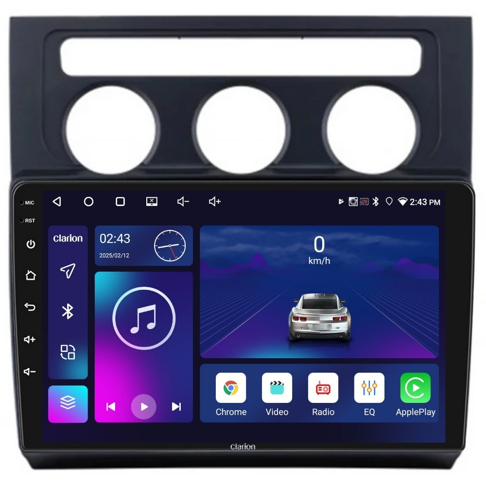 Navigatie CLARION VW Touran 1 2003-2010 10 inch 4GB 64GB 4 CORE [1]