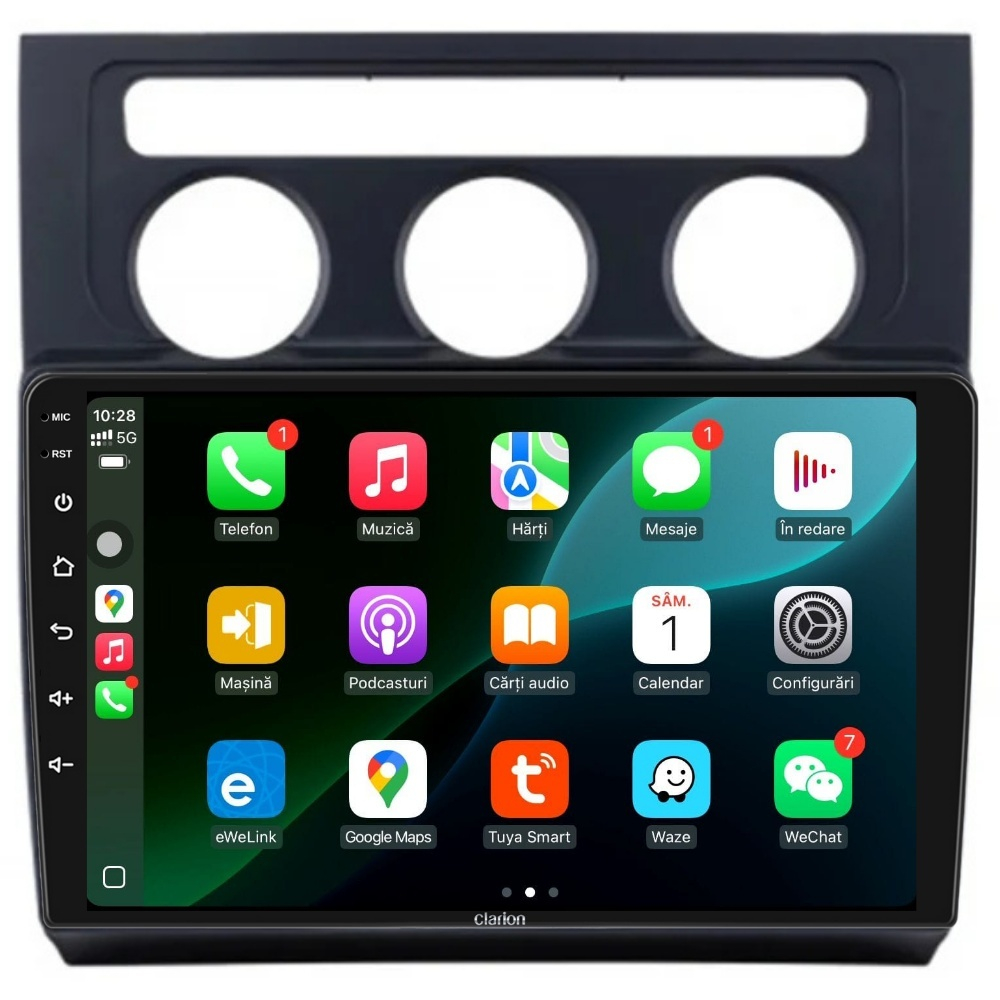 Navigatie CLARION VW Touran 1 2003-2010 10 inch 4GB 64GB 4 CORE [3]