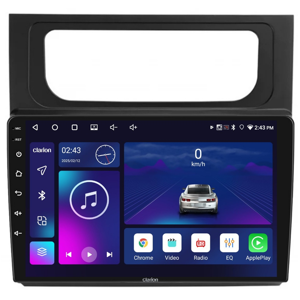 Navigatie CLARION VW Touran 2 2010-2015 10 inch 2GB 32GB 4 CORE [1]