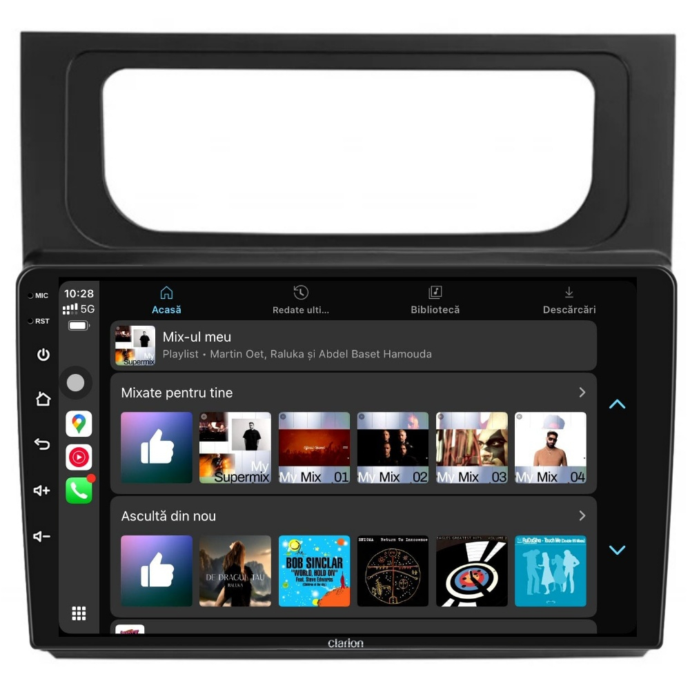 Navigatie CLARION VW Touran 2 2010-2015 10 inch 2GB 32GB 4 CORE [4]