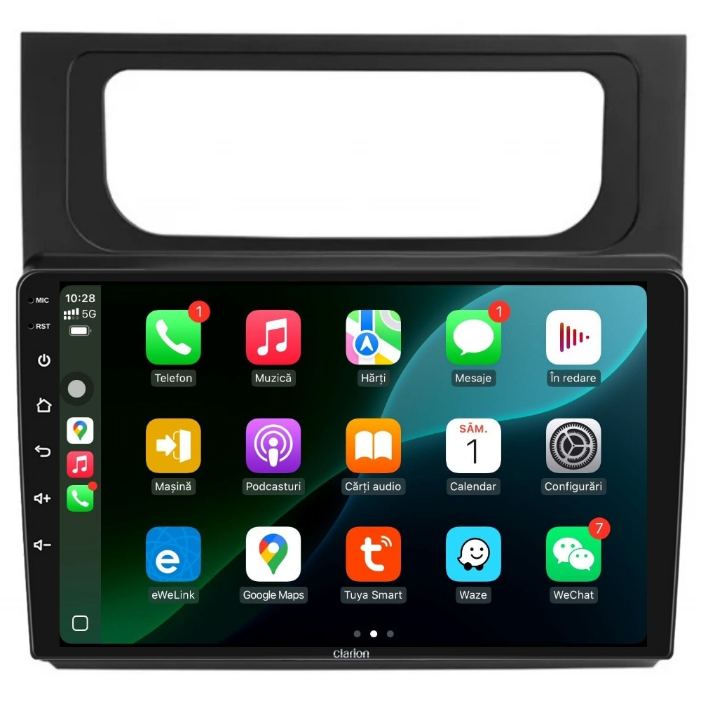 Navigatie CLARION VW Touran 2 2010-2015 10 inch 4GB 64GB 8 CORE [3]