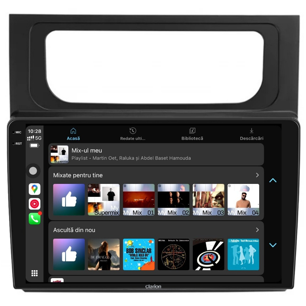 Navigatie CLARION VW Touran 2 2010-2015 2K 4GB 64GB 8 CORE [4]