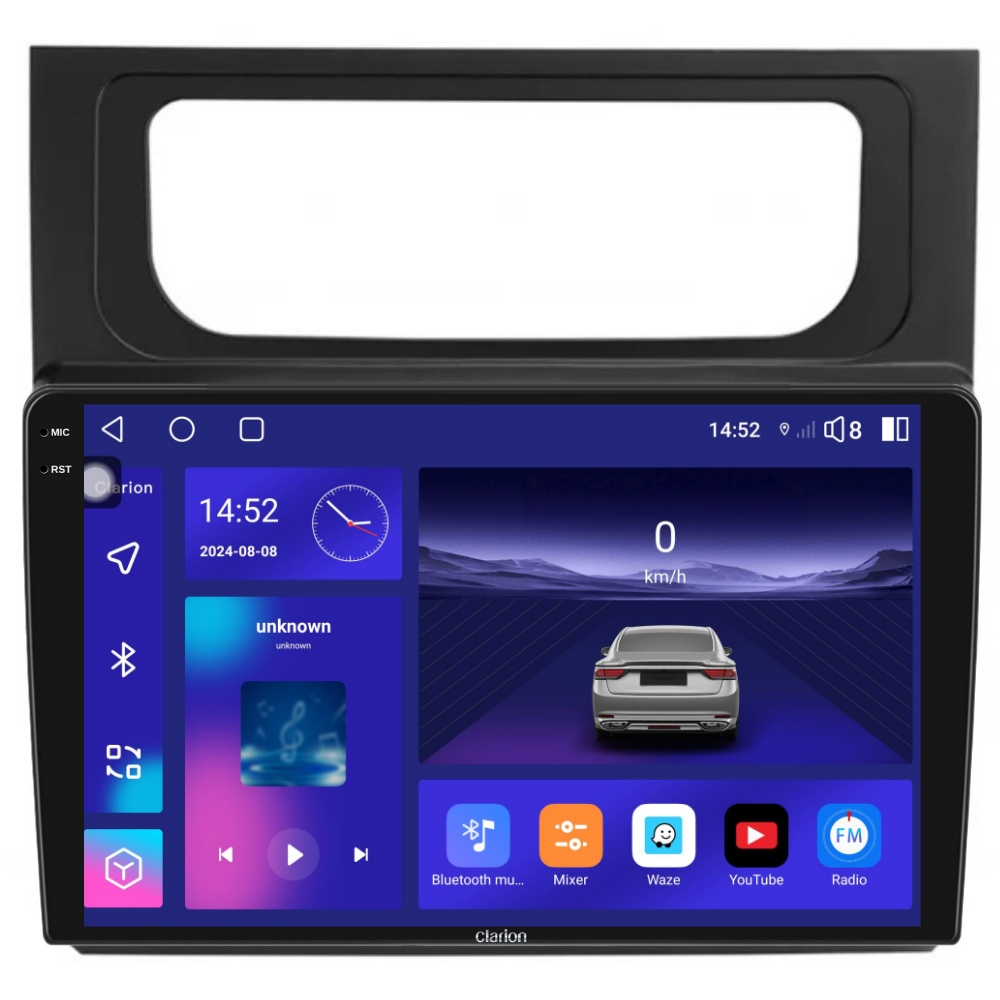 Navigatie CLARION VW Touran 2 2010-2015 2K 4GB 64GB 8 CORE [1]