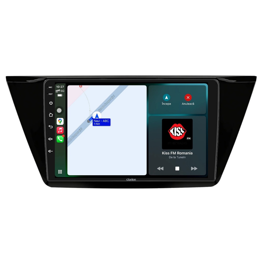 Navigatie CLARION VW Touran 3 dupa 2015 10 inch 2GB 32GB 8 CORE [2]