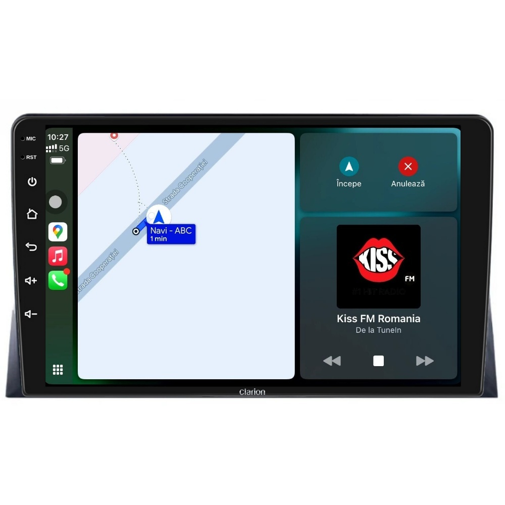 Navigatie CLARION VW Transporter T5 2003-2015 9 inch 2GB 32GB 8 CORE [2]