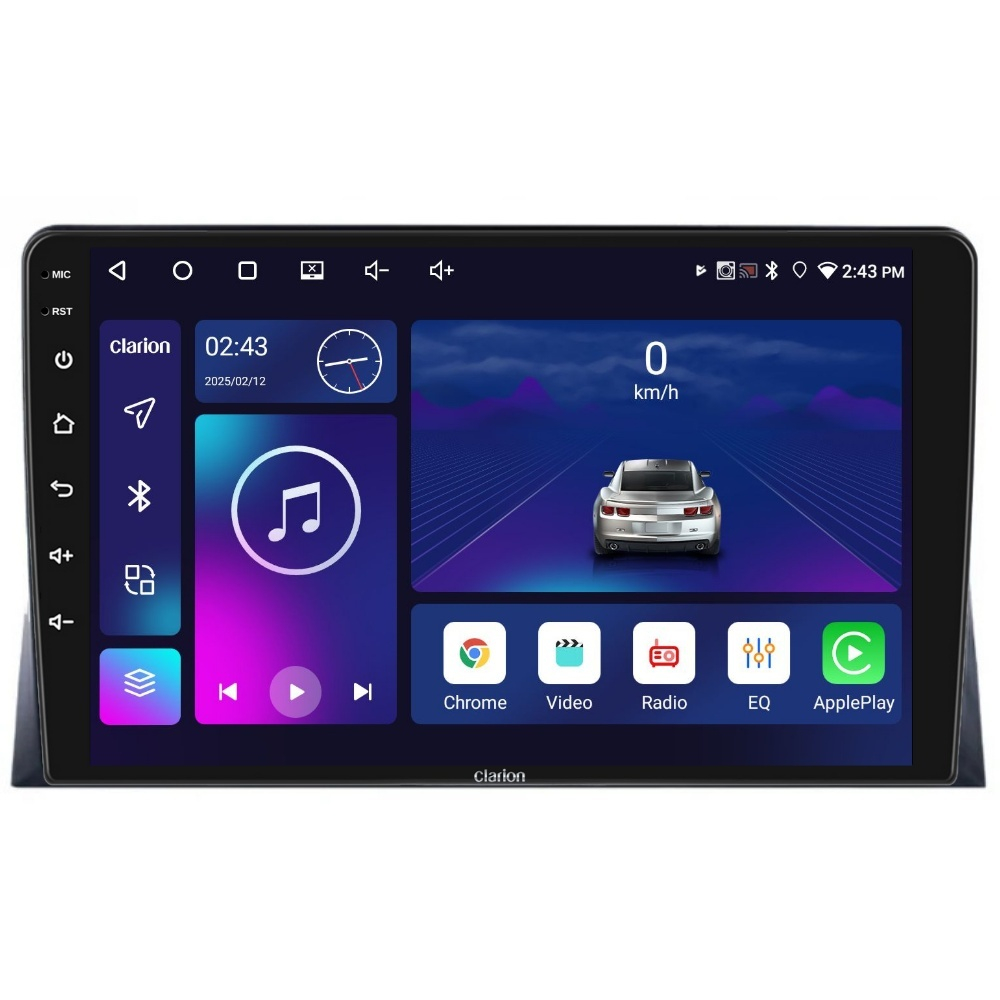 Navigatie CLARION VW Transporter T5 2003-2015 9 inch 4GB 64GB 4 CORE [1]