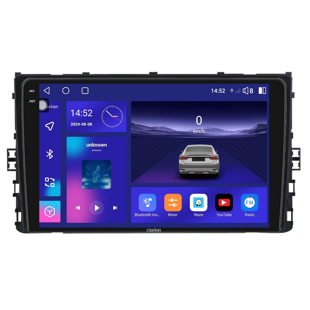 Navigatie CLARION VW Transporter T6 dupa 2022 2K 8GB 256GB 8 CORE [1]