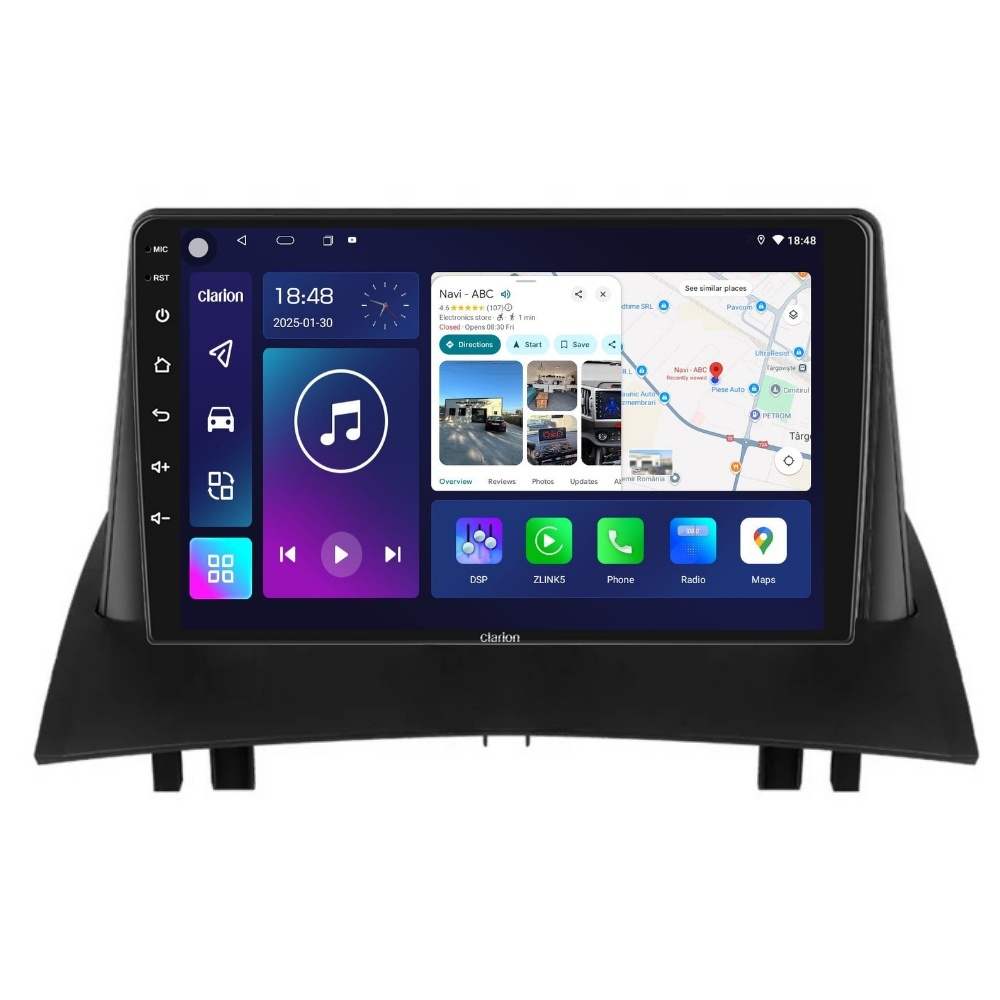 Navigatie Dacia Duster 2018-2022 10 inch 4GB 64GB 8 Core 4G [1]