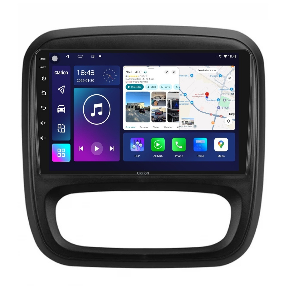 Navigatie Dacia Logan 1 2004-2008 9 inch 2GB 32GB 8 Core 4G [1]