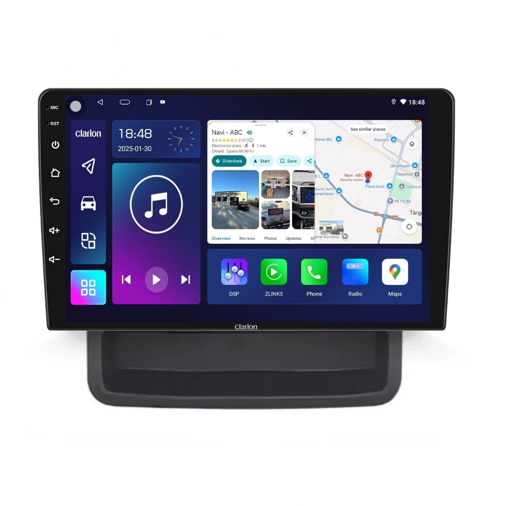 Navigatie Dacia Logan 1 2004-2008 9 inch 2GB 64GB 4 Core [1]