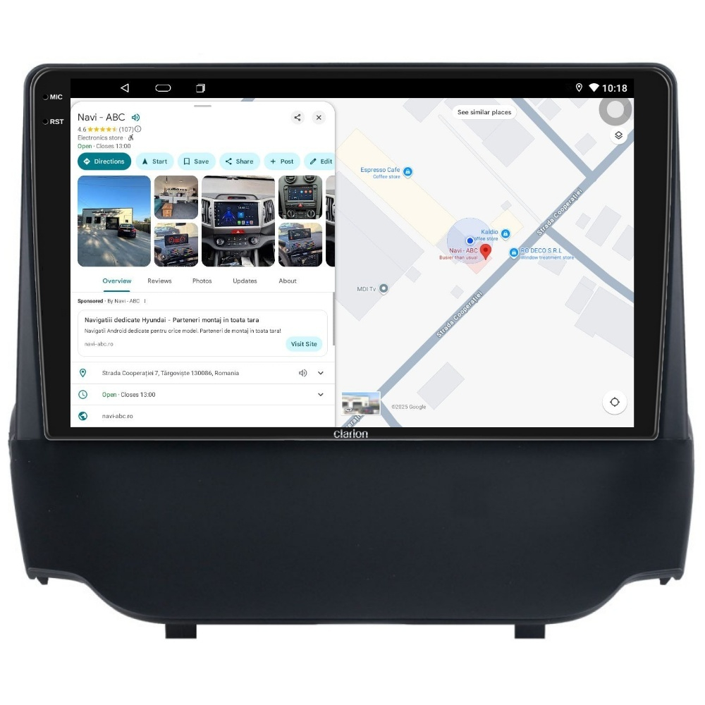 Navigație FORD EcoSport 2012 inch 8GB 256GB Android [5]