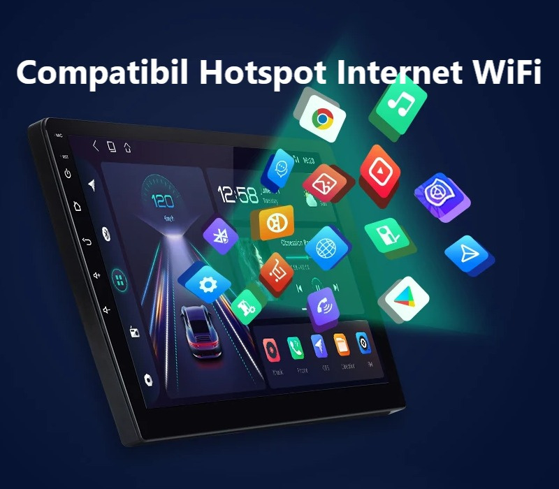 Navigație FORD Fiesta 2002 9 inch 2GB 64GB Android [5]