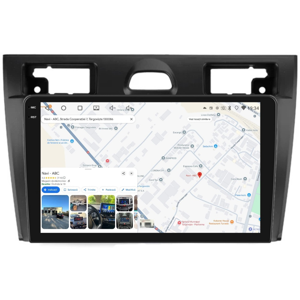 Navigație FORD Fiesta 2002 9 inch 4GB 64GB Android [6]