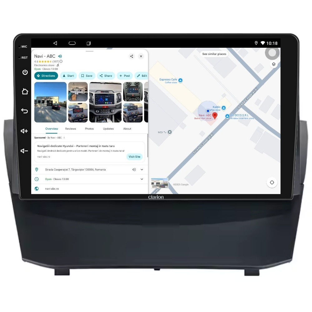 Navigație FORD Fiesta 6 9 inch 2GB 32GB Android [5]