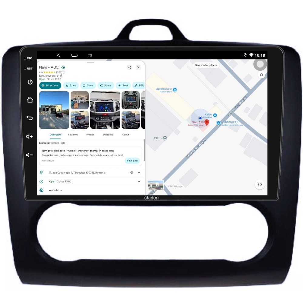 Navigație FORD Focus 2 9 inch 2GB 32GB Android [5]