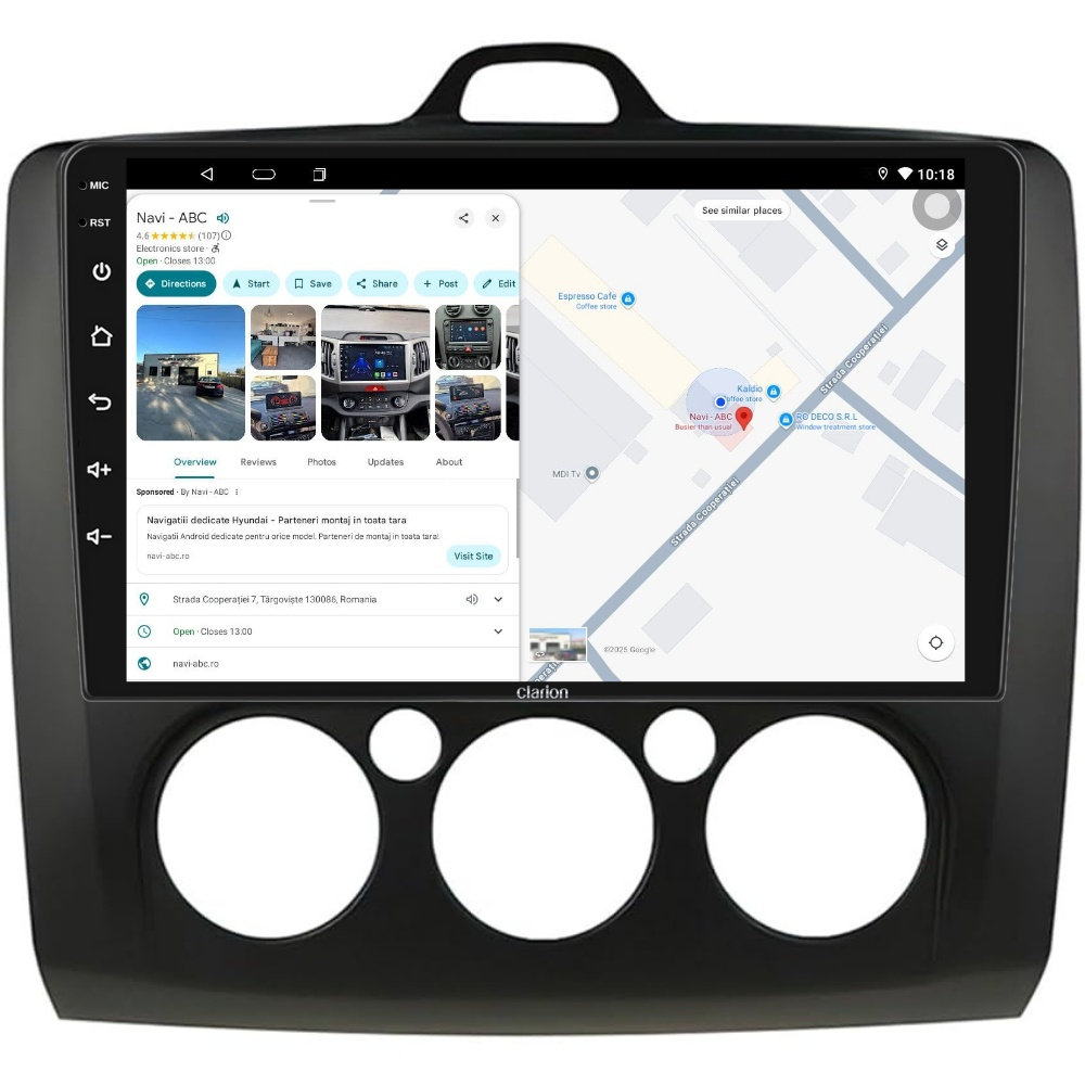 Navigație FORD Focus 2 9 inch 4GB 64GB Android [5]