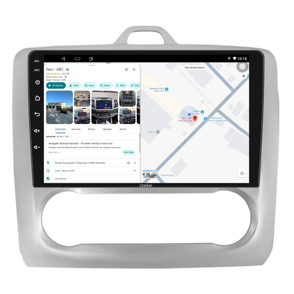 Navigație FORD Focus 2 9 inch 4GB 64GB Android [5]