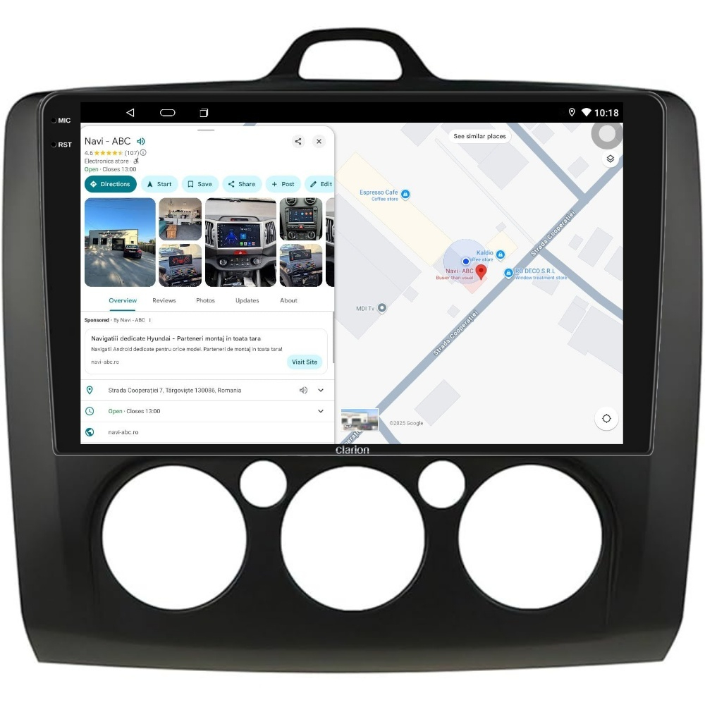 Navigație FORD Focus 2 inch 8GB 256GB Android [5]