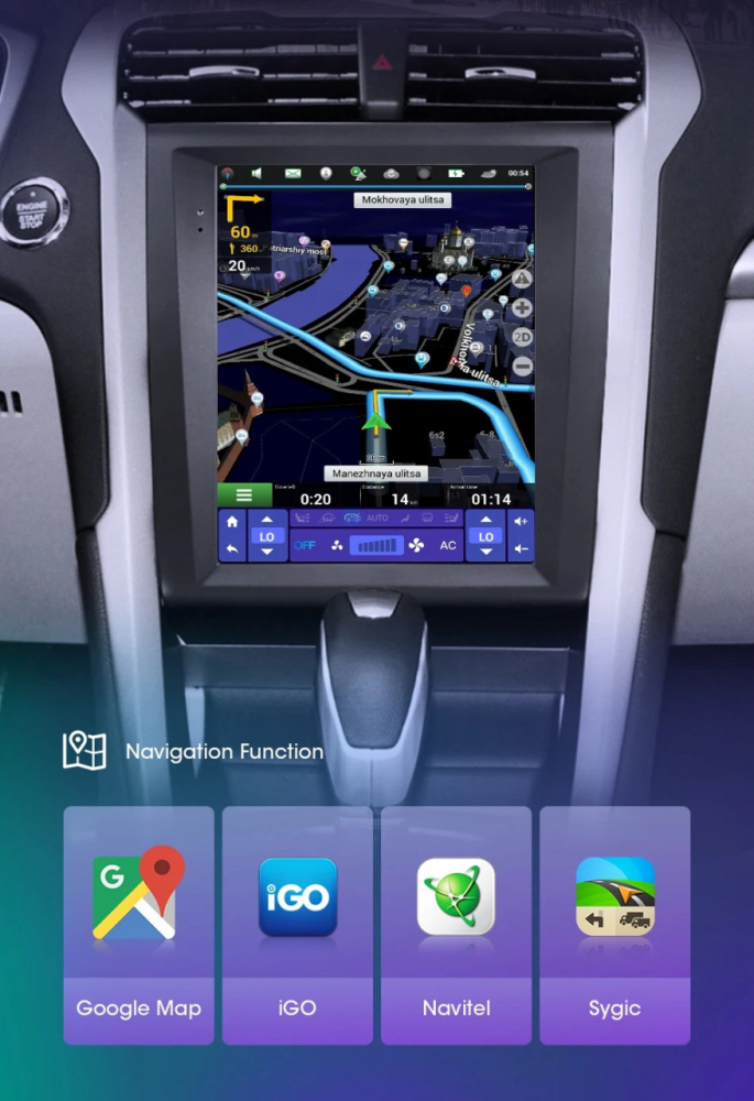 Navigație FORD Mondeo 5 9.7 inch 4GB 64GB Android [5]