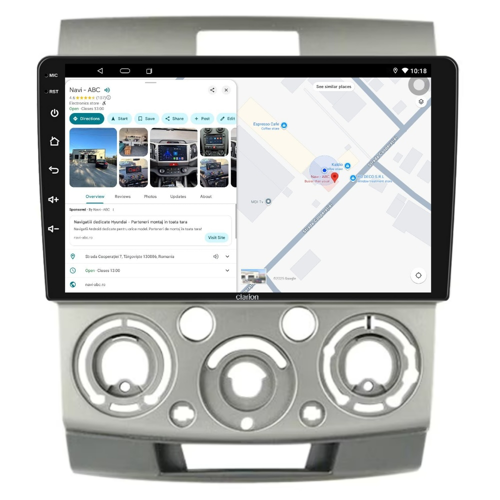 Navigație FORD Ranger 2005 9 inch 2GB 32GB Android [5]