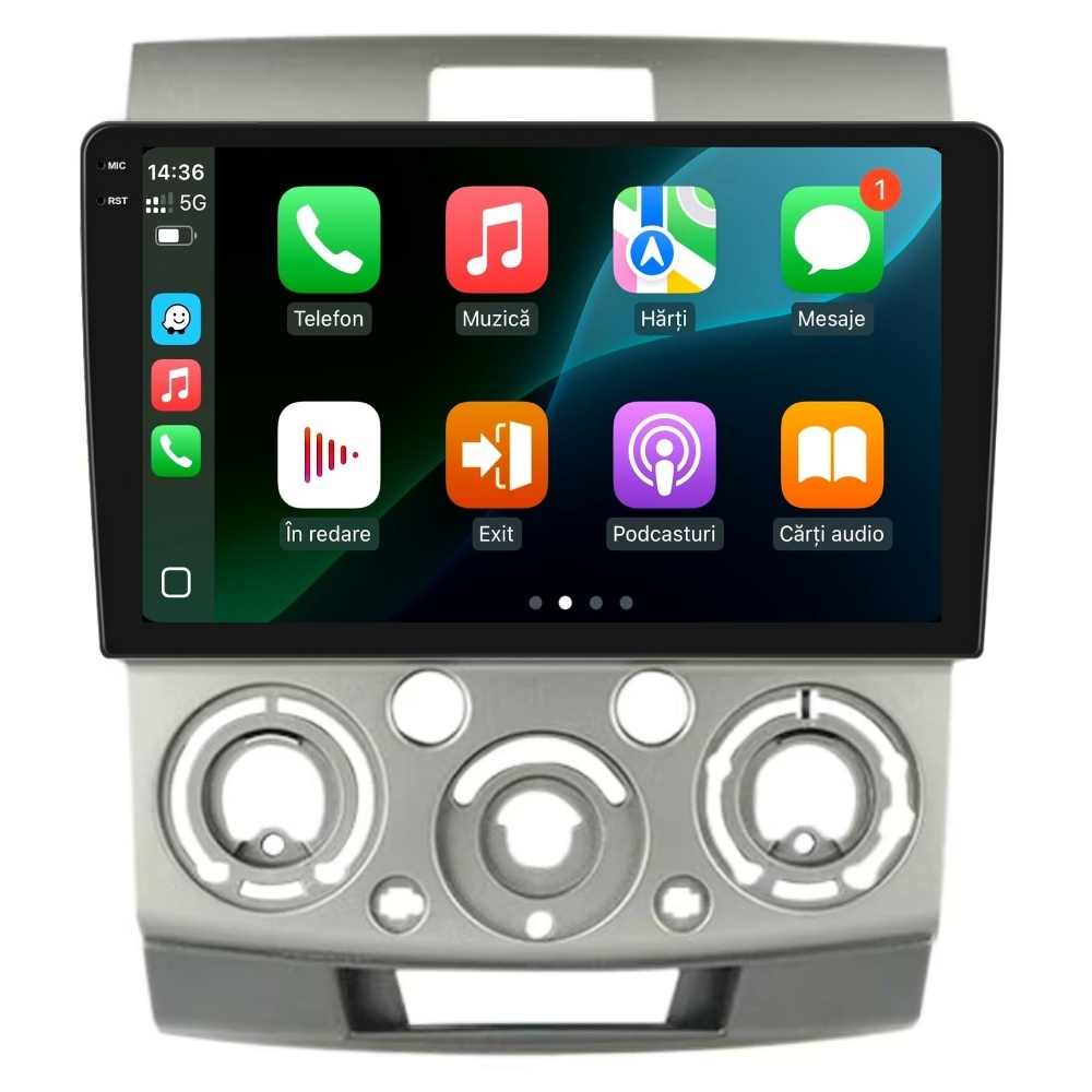 Navigație FORD Ranger 2005 9 inch 6GB 128GB Android [5]