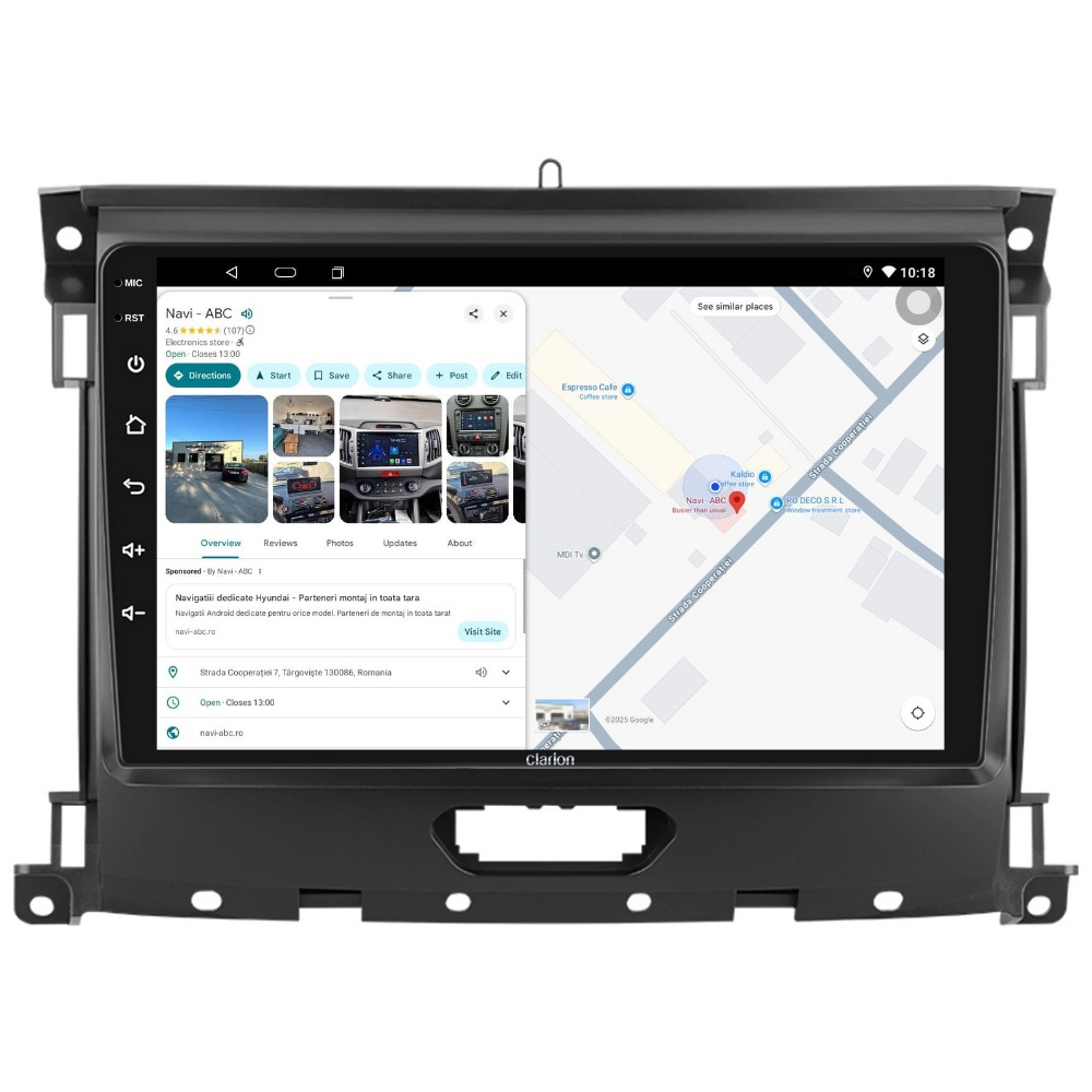 Navigație FORD Ranger 2015 9 inch 2GB 32GB Android [5]