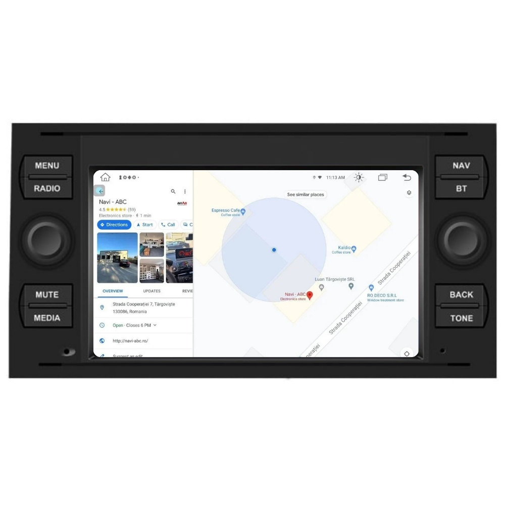 Navigație FORD Transit 2006 7 inch 1GB 16GB Android [3]