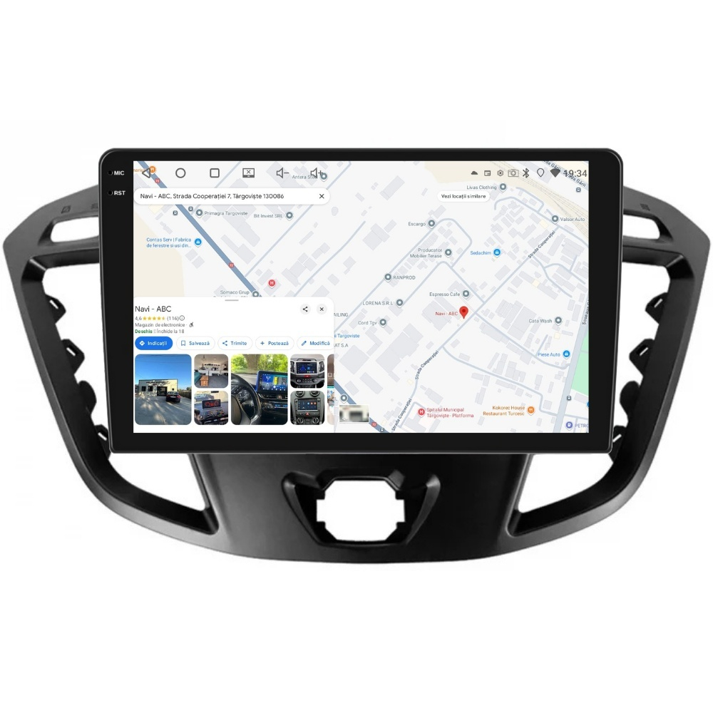 Navigație FORD Transit 2012 9 inch 6GB 128GB Android [6]