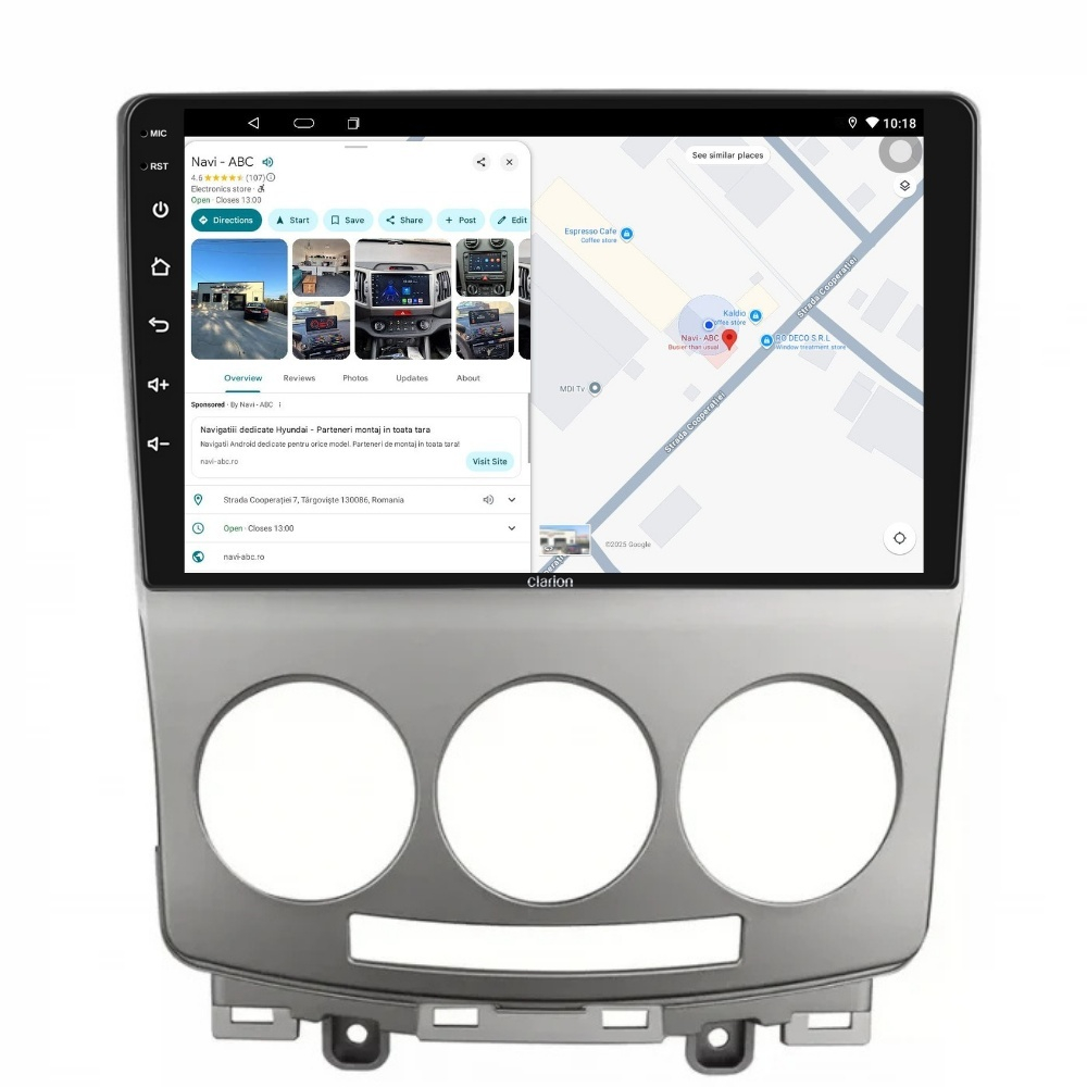 Navigație Mazda 5 2005 9 inch 4GB 64GB Android [5]