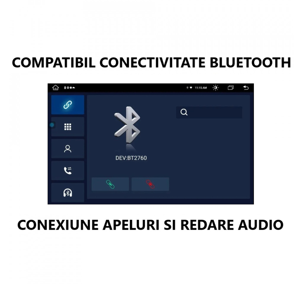 Navigatie Mercedes Benz E KLASS W211 CLS W219 7 inch 2GB 32GB 4 Core [2]