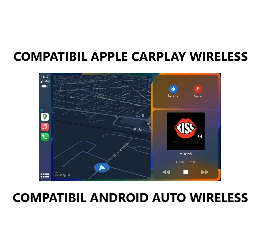 Navigatie Mercedes Benz E KLASS W211 CLS W219 7 inch 4GB 64GB 8 Core 4G [3]