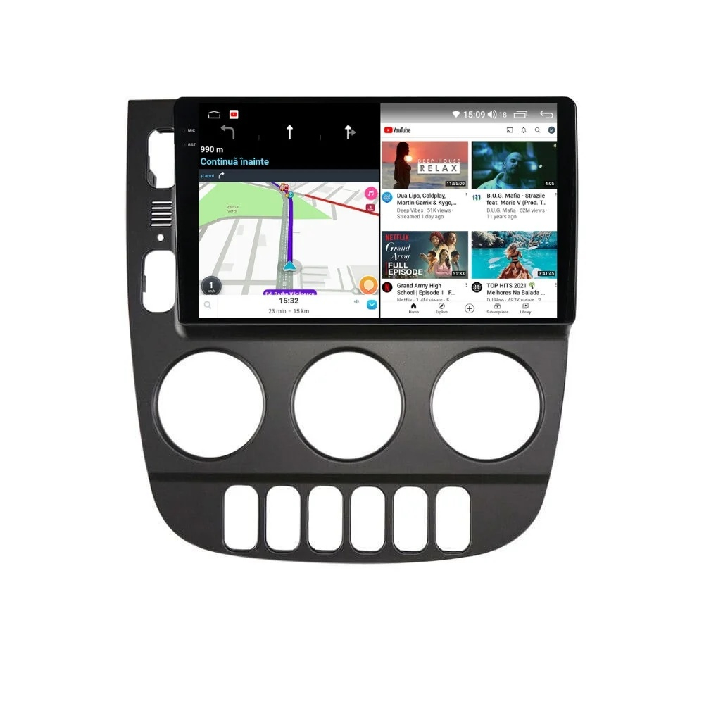 Navigatie Mercedes Benz ML W163 1997-2005 2K QLED 12GB 256GB 8 Core [2]