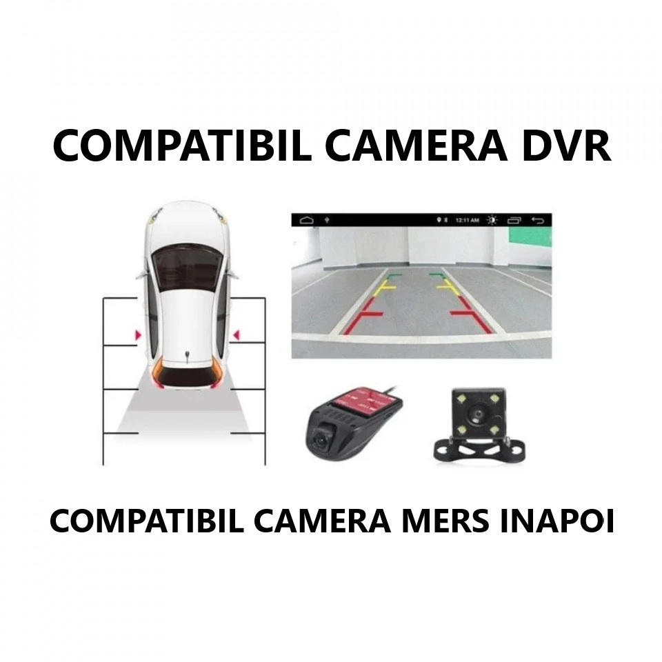 Navigatie Mercedes Benz ML W164 2005-2012 7 inch 4GB 64GB 8 Core 4G [2]