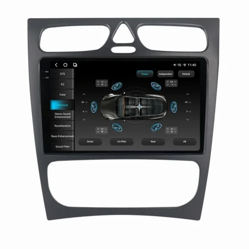 Navigatie Mercedes C CLASS W203 2000-2004 2K QLED 12GB 256GB 8 Core 4G [4]