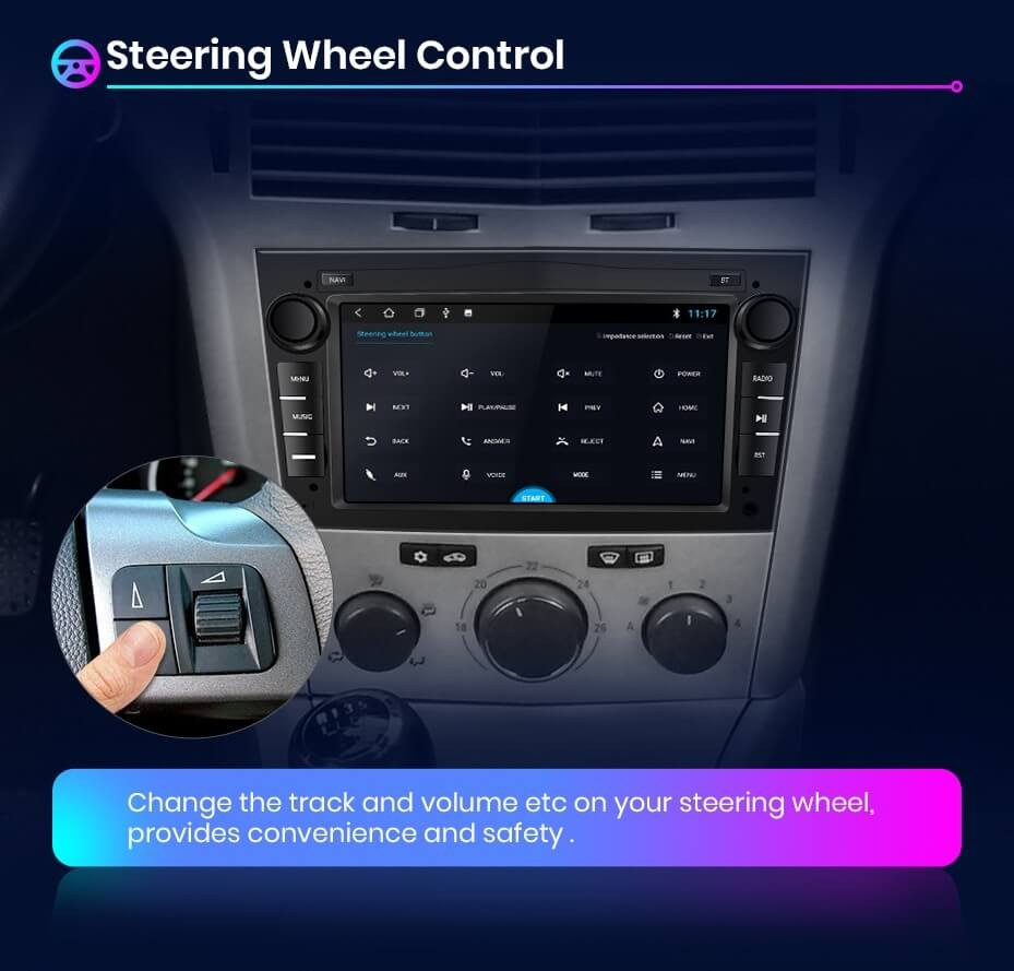 Navigatie Opel Astra H 2004-2014 7 inch 1GB 16GB 4 Core [4]