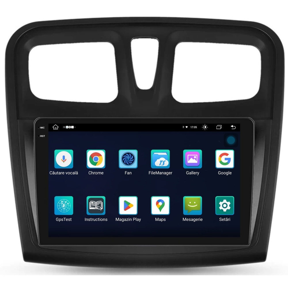 Navigatie PilotOn Dacia Logan 2 2012-2020 2K 8GB 256GB 8 CORE [1]