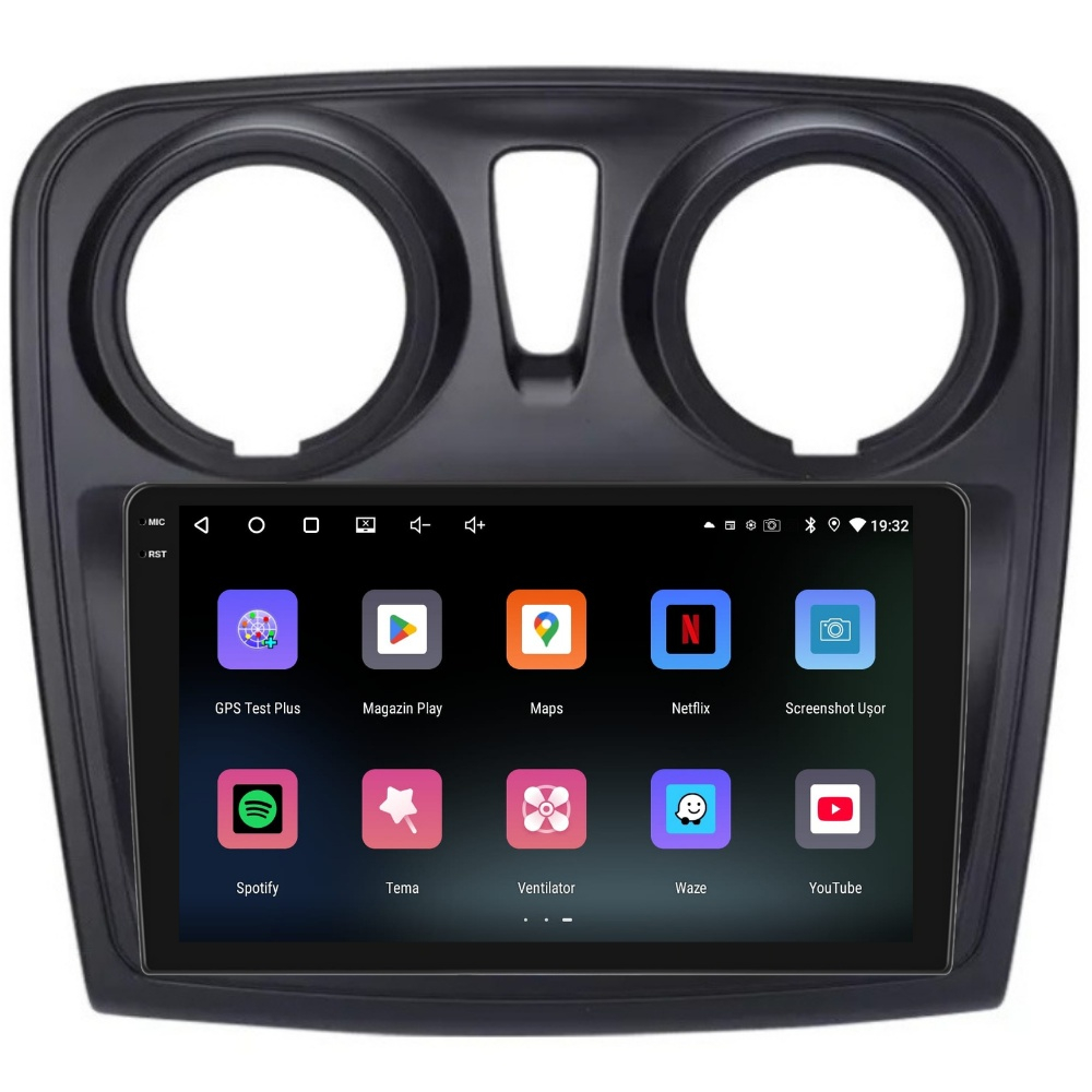 Navigatie PilotOn Dacia Logan 2 2012-2020 9 inch 4GB 64GB 8 CORE [2]