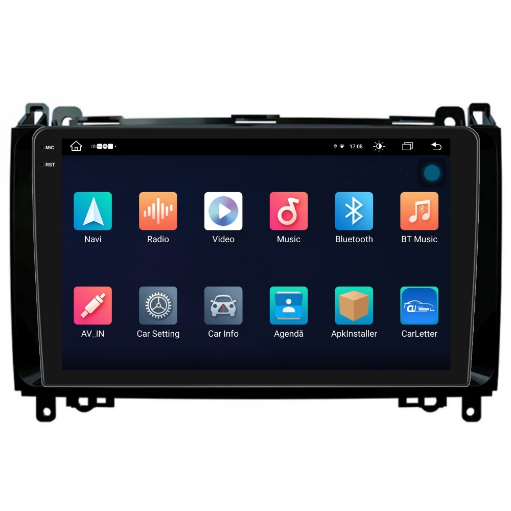 Navigatie PilotOn Mercedes B CLASS W245 2005-2011 2K 4GB 64GB 8 CORE [2]