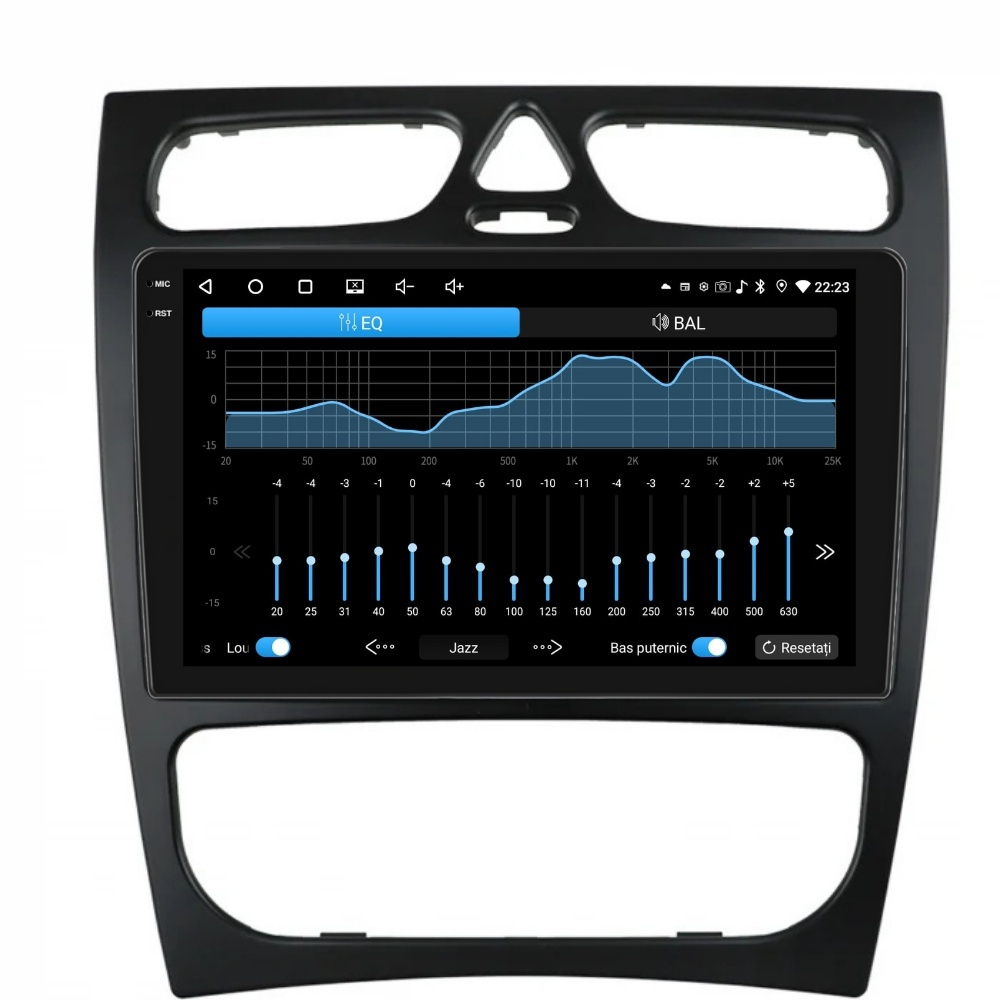 Navigatie PilotOn Mercedes Benz C CLASS W203 2000-2004 9 inch 4GB 64GB 4 CORE [3]