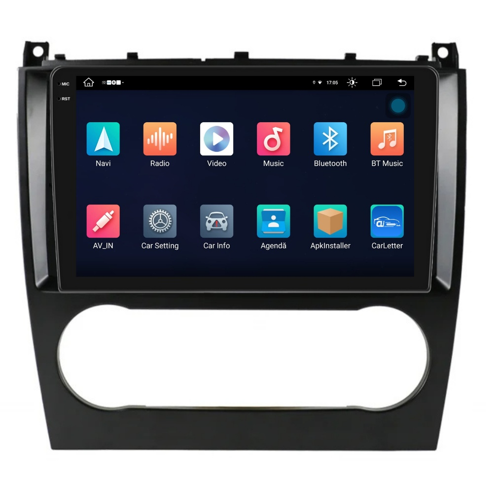 Navigatie PilotOn Mercedes Benz C CLASS W203 2004-2007 2K 8GB 256GB 8 CORE [2]