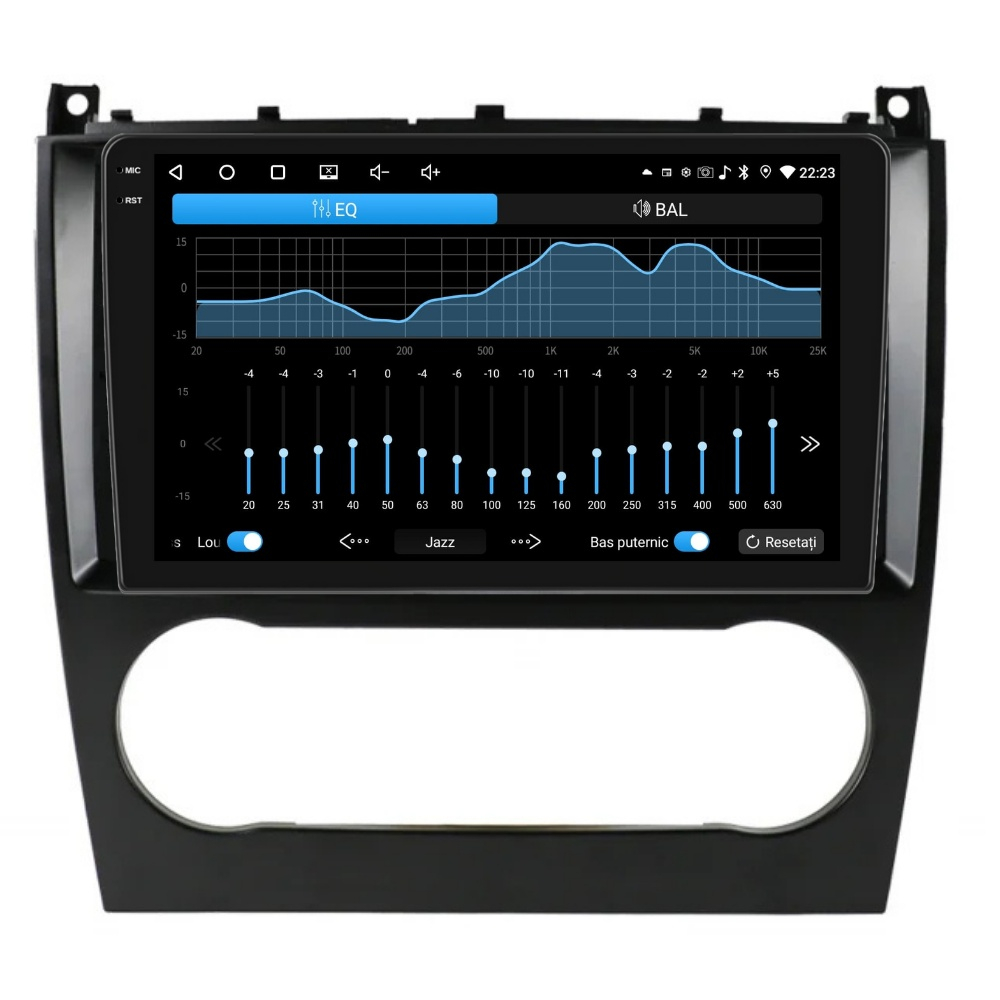 Navigatie PilotOn Mercedes Benz C CLASS W203 2004-2007 9 inch 2GB 32GB 4 CORE [3]