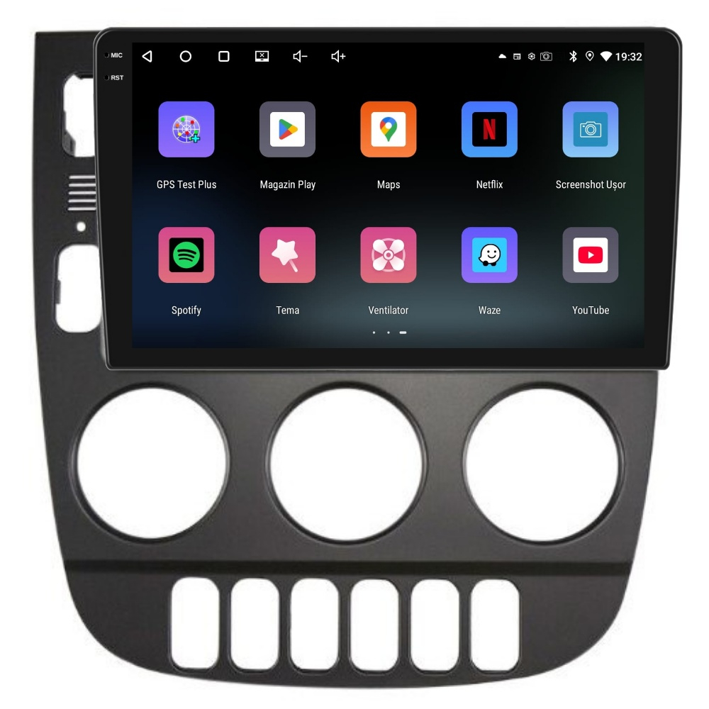 Navigatie PilotOn Mercedes Benz ML W163 1997-2005 9 inch 2GB 32GB 4 CORE [2]