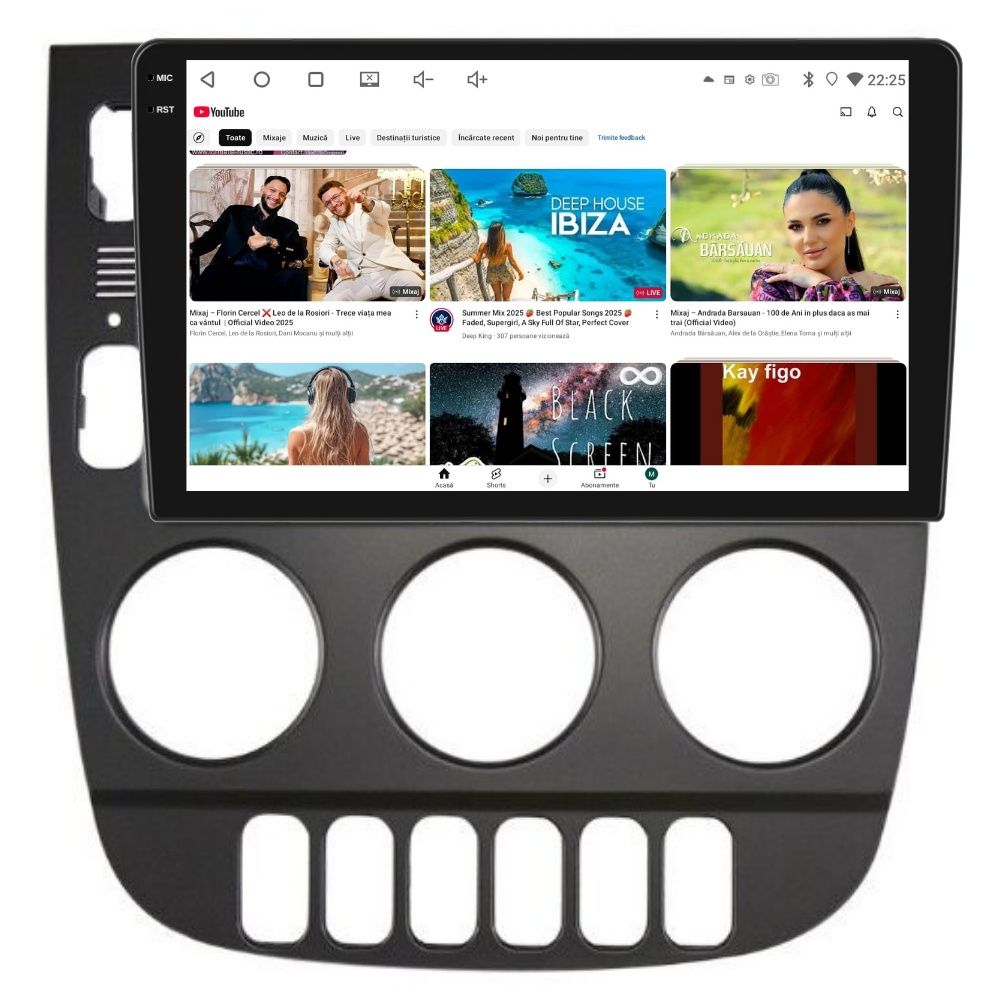 Navigatie PilotOn Mercedes Benz ML W163 1997-2005 9 inch 2GB 32GB 4 CORE [4]