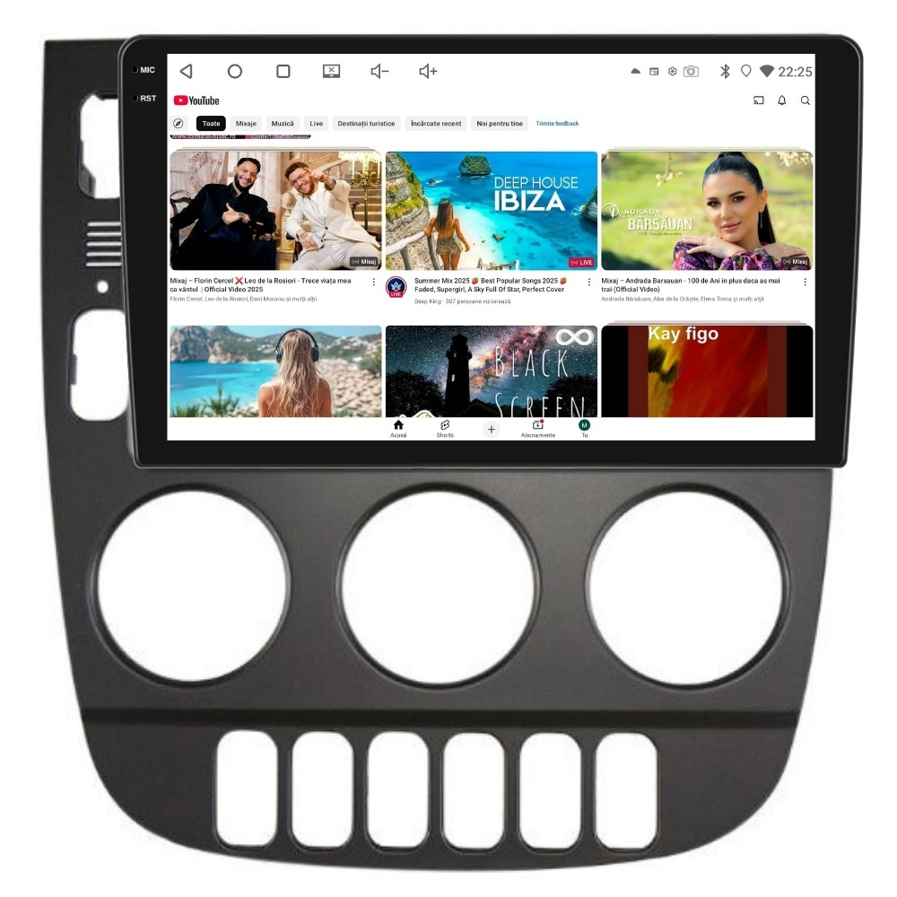 Navigatie PilotOn Mercedes Benz ML W163 1997-2005 9 inch 6GB 128GB 8 CORE [4]