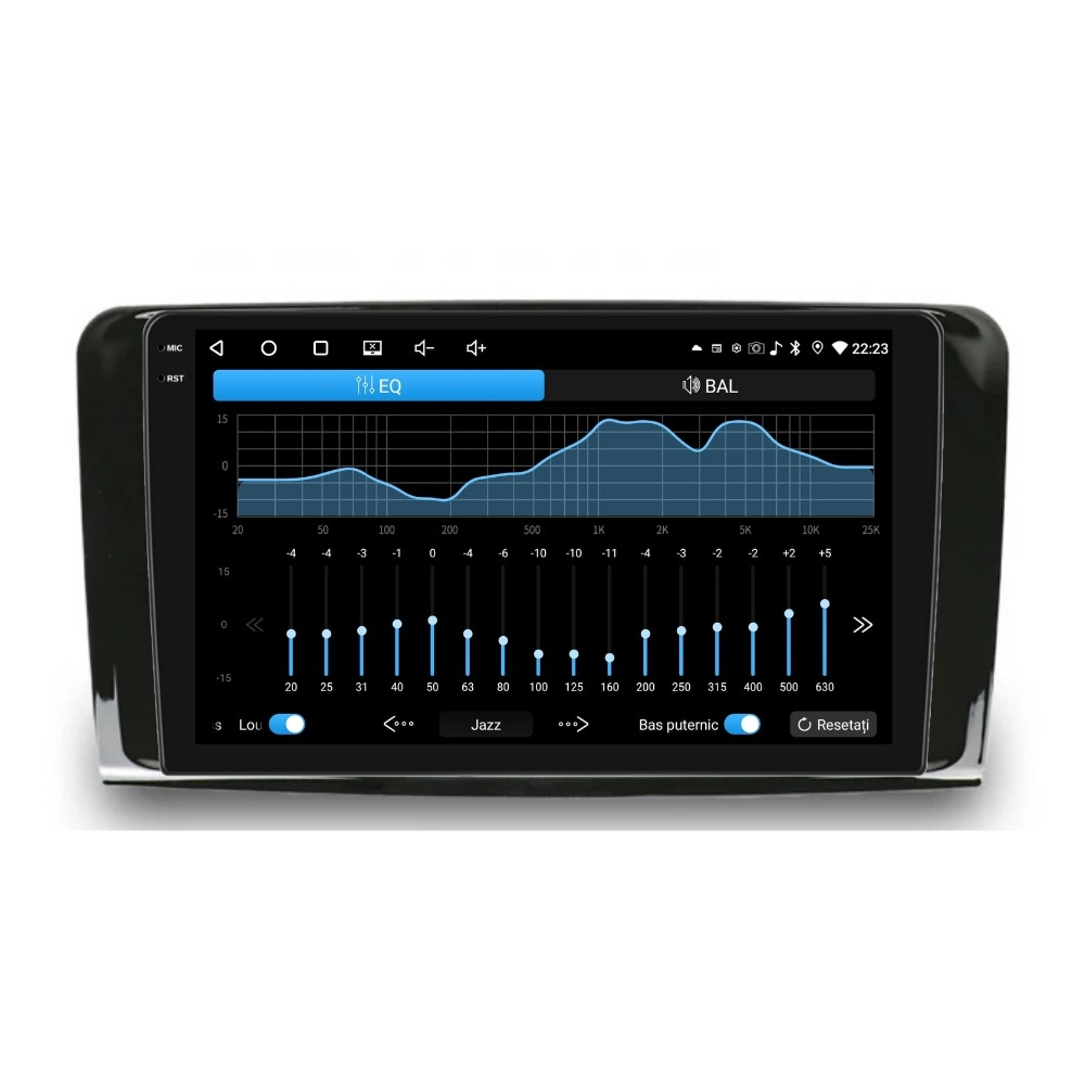 Navigatie PilotOn Mercedes Benz ML W164 2005-2012 9 inch 4GB 64GB 4 CORE [3]